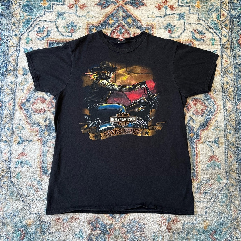 Harley-Davidson Black Texas Rebel Tee